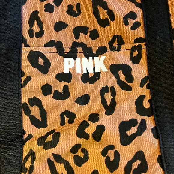 PINK Victoria's Secret Leopard Print Tote Bag- NWT - Picture 2 of 5
